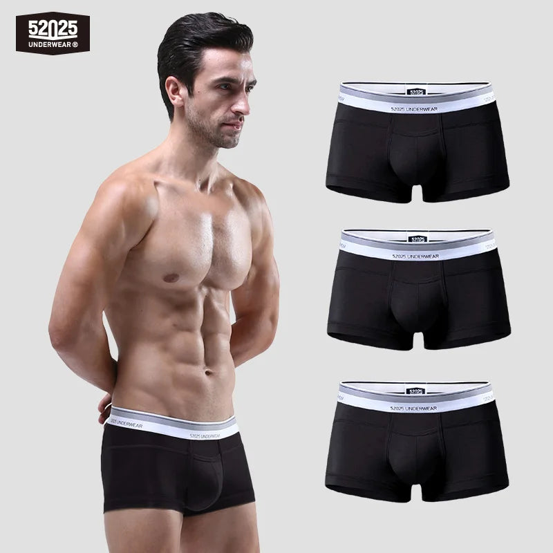 52025 Micromodal-Boxershorts/Badehose für Herren – höchster Komfort, ultimative Weichheit und luxuriöses Gefühl. Stilvolle und extrem bequeme Passform