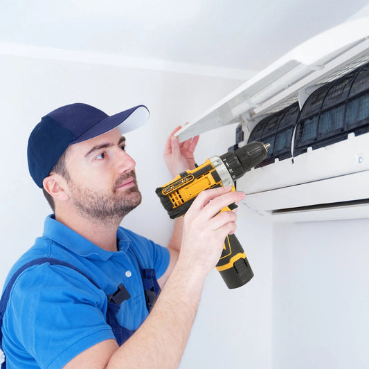 55 Nm Drehmoment Elektrofahrer Elektrischer Elektrofahrer Hand Elektrischer Antrieb Elektrowerkzeug-Set Multifunktionale Zubehörbox-Konditionierung