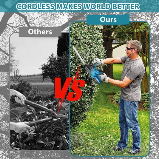 3500 W Elektrische Heckenschere 15000 RPM Rasenmäher Garten Landschaftsbau Heckenschere Trimmer Werkzeug Für Makita 18 V Batterie