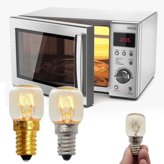 220 V 240 V Hochtemperatur-LED-Lampe, 15 W, 25 W, E14, 300 Grad Celsius, Mikrowelle, Toaster/Dampfglühbirnen, Dunstabzugshaubenlampen.