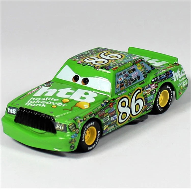 Cars Disney Pixar Cars 2 3 Toy Lightning McQueen Mater Sheriff Alloy Metal Model Car 1:55 Metal Toys Vehicles Boy Children Gifts