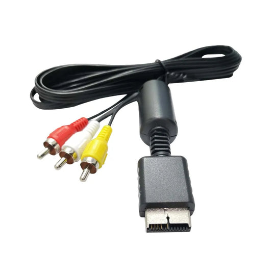 Audio Video AV Cable Game Composite 3 RCA Copper Wire PS2RGB PS2AV Multi For Sony Playstation1 2 3 PS1 PS2 PS3 Console.