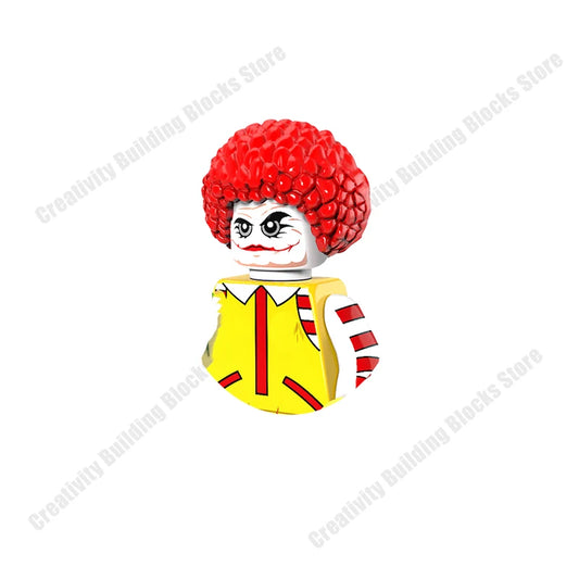 New Hot Series Gray Shark Boy Girls 3D Model DIY Building Bload Toys Classic Movie Children's Toys Gifts.