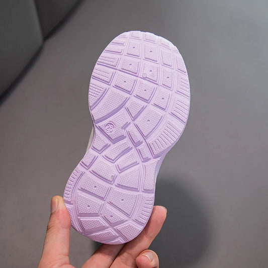 Autumn Children Sport Shoes Mesh Breathable Teenager Kid's Sneakers Boy's Girl's Running Shoes Trend Fashion Sport Shoes.