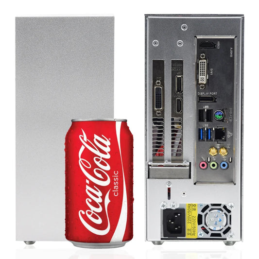 METALFISH S3 MINI ITX Case Aluminum 5 Litre PC Gaming Small Chassis With Handle Support RTX3060/13600 Computer Compact A4 Case.