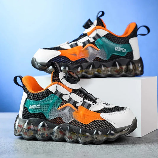 Luxury Boys Sneakers Children Casual Shoes 2023 Fashion Kids Sneakers Athletic Sports Tennis Shoes for Boys 7 To 12 Years.