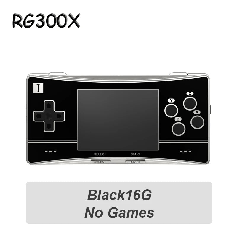 ANBERNIC RG300X Retro Portable Game Console 3.0” IPS Screen Video Game Player Support HD Out Built 5000 Classic Games Kids Gift.