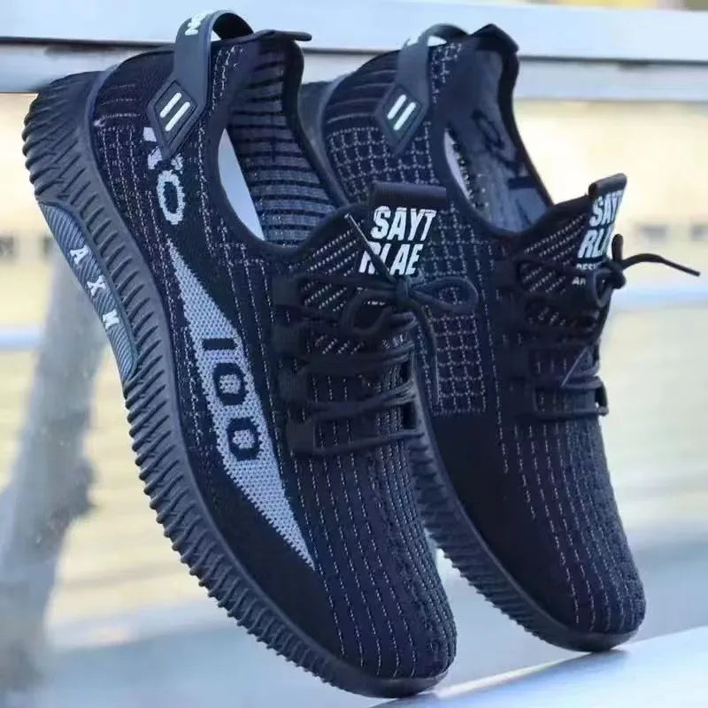 2025, weiche Sohlen, Frühling und Herbst, alte Stoffschuhe, atmungsaktive Mesh-Schuhe, rutschfeste, verschleißfeste, lässige Low-Top-Schuhe, Arbeitsschuhe.