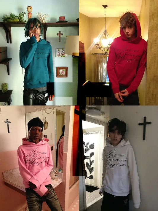 Harajuku Simple Colorful Style Letter Cotton Long-Sleeves for Men's Autumn Necessary Daily Sports Sweatshirts New Clothes.