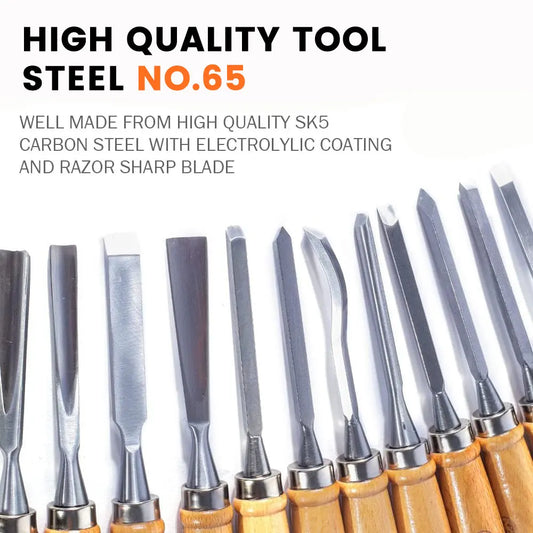 Motorsi 12PCs Holz Carving Meißel Holz Hand Werkzeug Set Carving Messer Set Holz Carving Bau Zimmerei Werkzeuge
