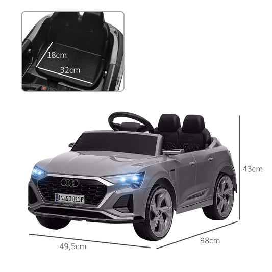 Aiyaplay Electric Car for Children +3 Years Audi Q8 Etron Sportback.
