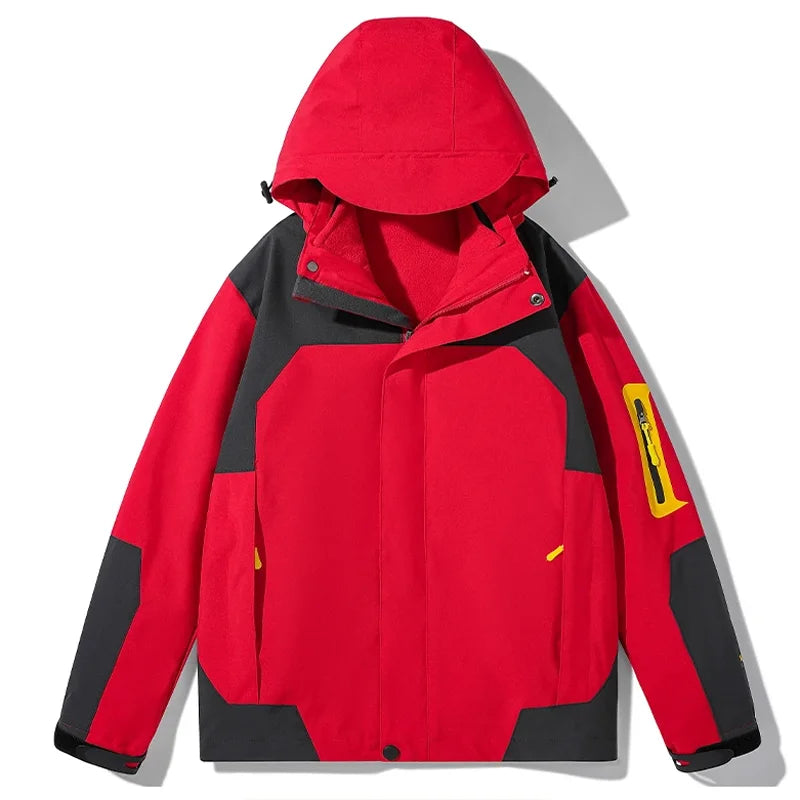 MANTLCONX New Waterproof Men's Jacket Coat Outdoor Hooded Men's Spring Jacket Windbreak Autumn Male Coat Fashion Clothing Brand