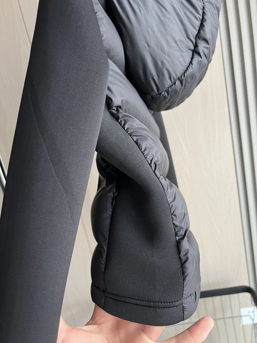 2025 Winter New Arrival Women's Lightweight Warm Down Jacket with Long Sleeves and Zippered Hooded Sports Coat 4391742.