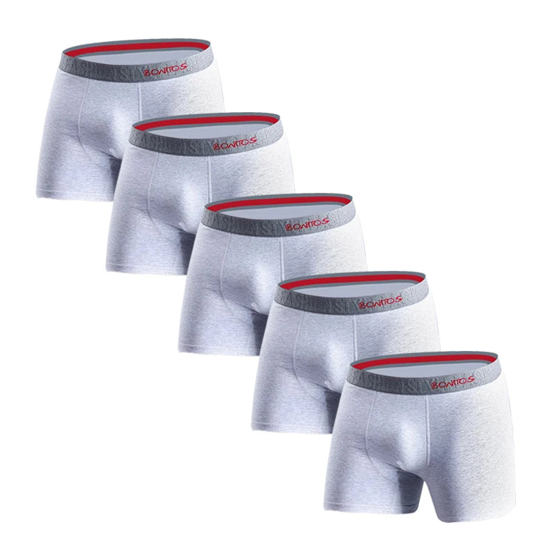 5 stücke sexy unterwäsche für mann baumwolle unterhosen männer 2025 boxershorts geschenke boxer für mann heißer männer höschen pack homme calecon