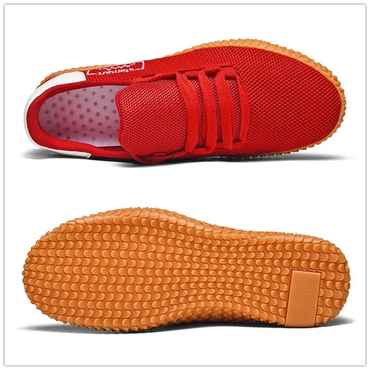 Men Running Sneakers Breathable Mesh Sport Shoes Flat Soft Man Shoes Fashion Training Jogging Footwear shoes for men.