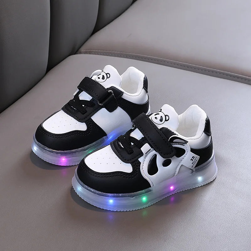 Child Fashion Sport Shoes Kids Outdoor Casual Spring Light Running Shoes Boys Girls Soft Bottom Breathable Flats Infant Shoes