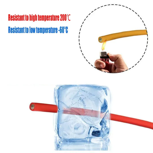 Soft Silicone Wire 16awg 18awg 20awg 22awg 24awg 26awg 28awg 30awg Stranded Tinned Copper High Temperature Cables.