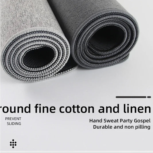 Cotton and Linen Rubber XXL Mouse Pad Gaming MousePad Large Desk Mat Gaming PC Desk Mat Keyboard Pad Computer Desk Pad.