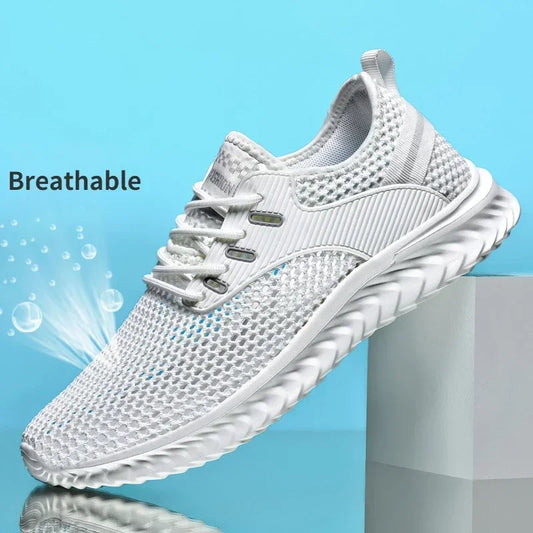 Sommer Herren Sneakers atmungsaktive und leichte Herren Casual Tennis Sneakers Hollow Mesh Herren Laufschuhe Tenis Masculino.
