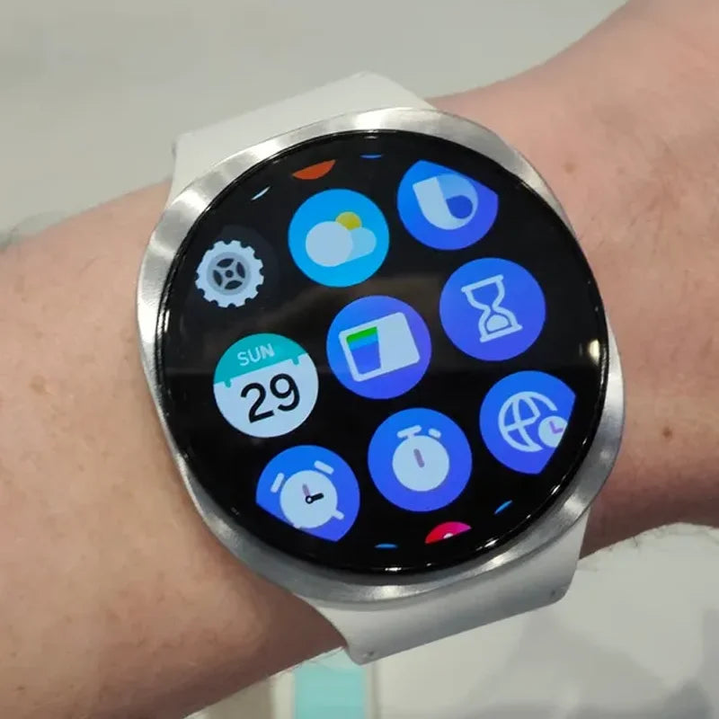 Samsung Galaxy Watch 8 new 2025 30-hour battery life with AOD on, supports wireless charging (charger included); Bluetooth 5.3,.