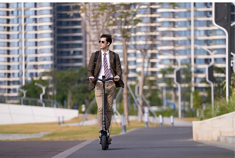 JOYOR C10E(ABE) Certification Electric Scooter 500W Motor Adult E-Scooter 10-inch Pneumatic Tire 48V10.4ah Battery E Scooter