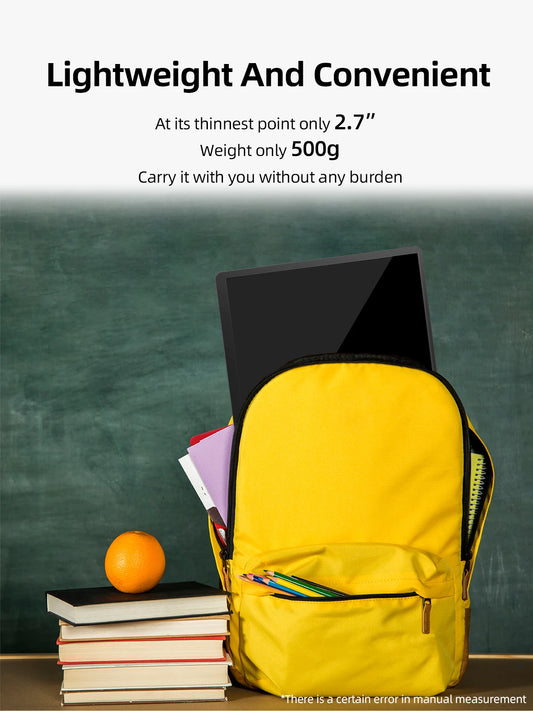 ZSUS 2160*1440 14-inch 2K Portable Monitor 60HZ For Laptop XBox PS4 / 5 Switch TV Box Cell Phone PC Extension Mobile.