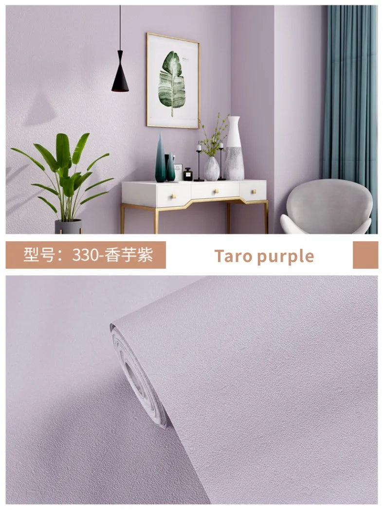 Einfarbige Schlafzimmer Tapete einfarbig PVC wasserdicht selbst klebend Vinyl Kontakt papier Kleider schrank dekorative Wanda uf kleber