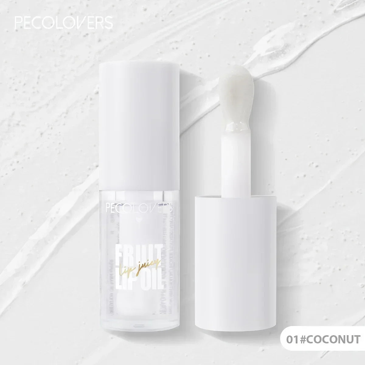 BIG Fruit Lip Oil Lip Enhancer Plumper Big Brush Moisturising Clear Lip Gloss Sexy Lip Makeup Care Cosmetics for Women Girl Lady.