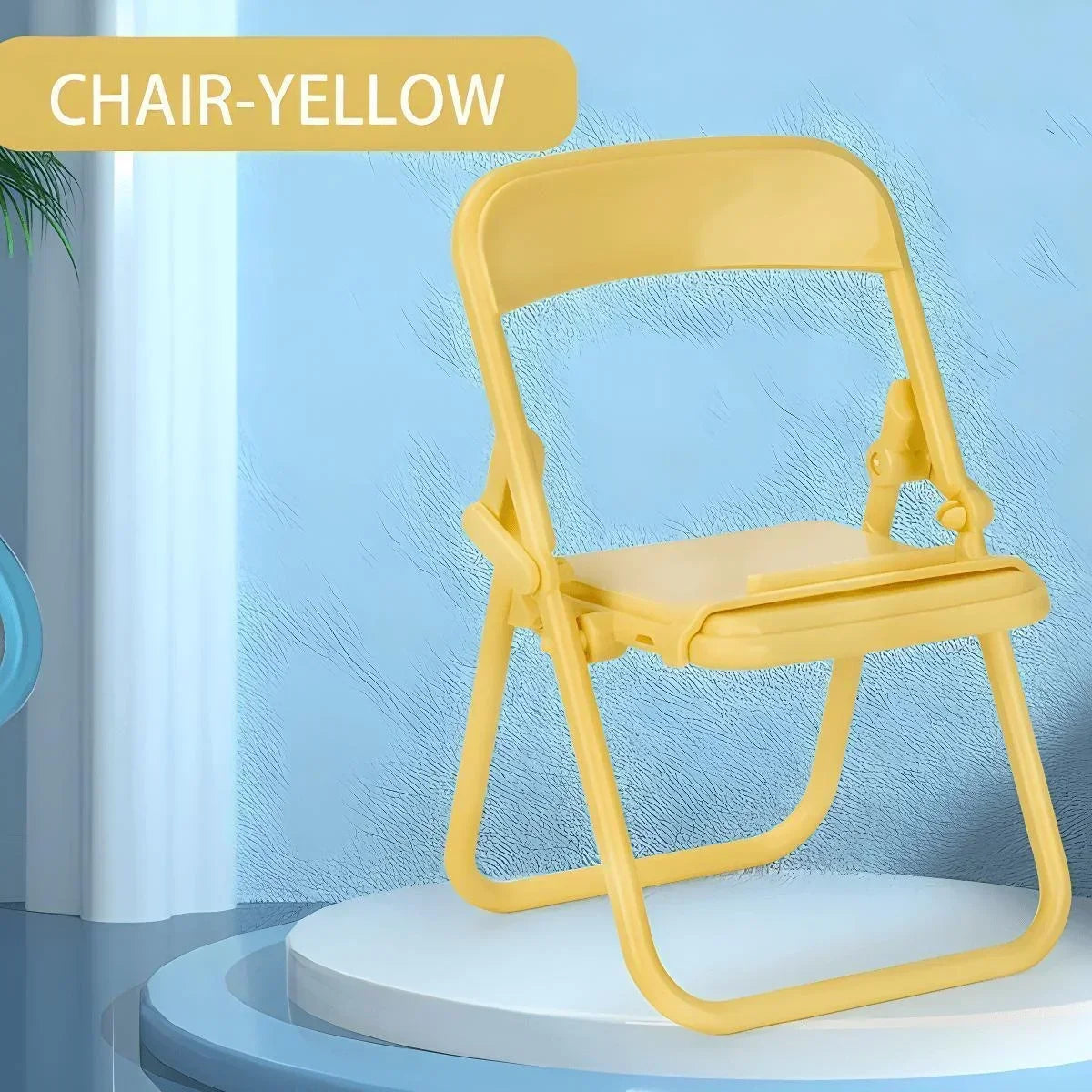 Universal Mobile Phone Accessories Foldable Chair Shape Mini Desktop Phone Holder Phone Stand.