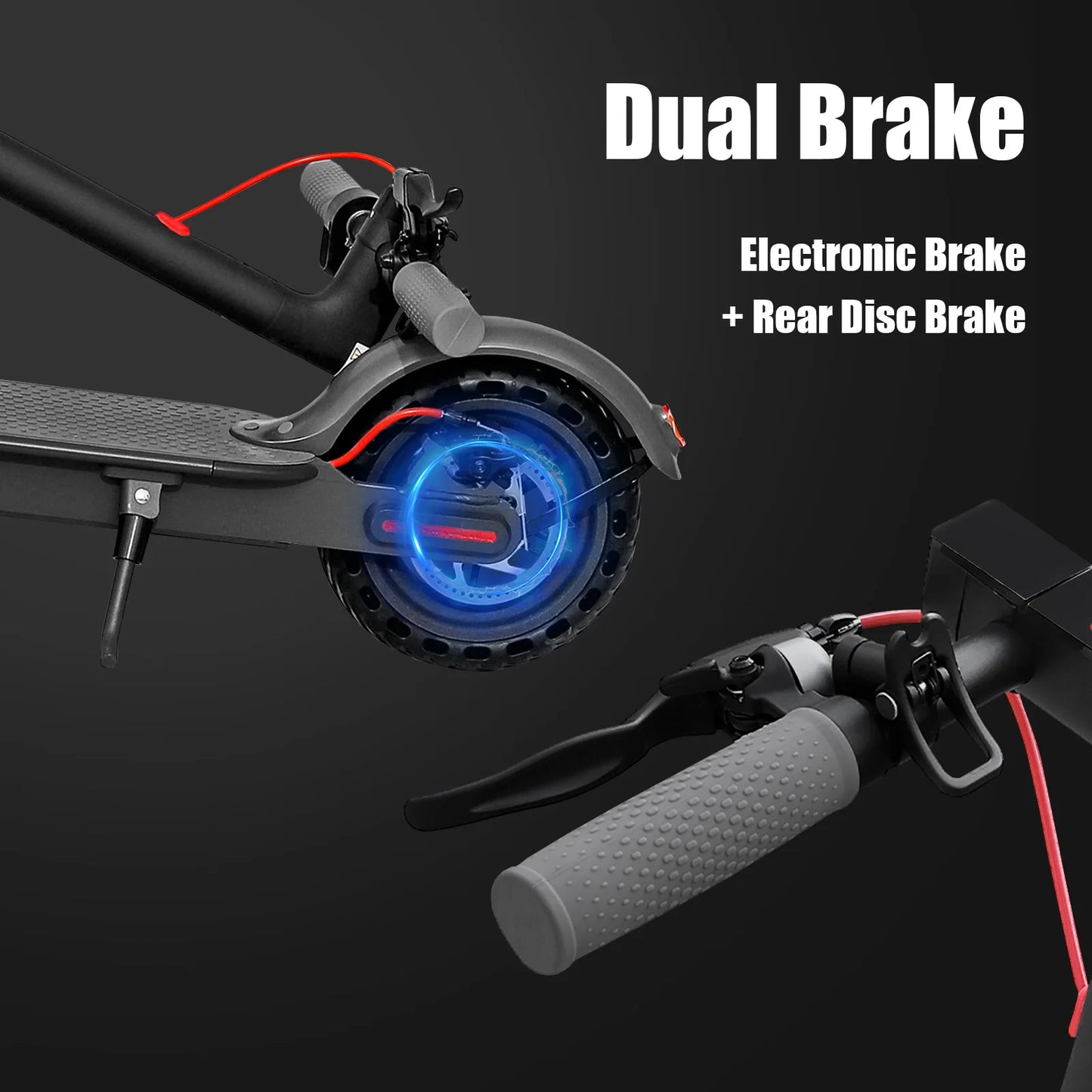 JUICEASE Adult Electric Scooter 31/35km/h 500W/1000W 35KM/50KM Long Range 8.5/10Inch Tyre 10.5/14.5Ah Large Battery Kick Scooter