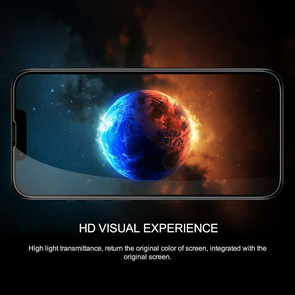 4PCS Tempered Glass Case For iPhone 15 17 16 Pro Max Protective Glass iPhone16E 14Pro iphone17 Pro Max Screen Protect Film Cover.