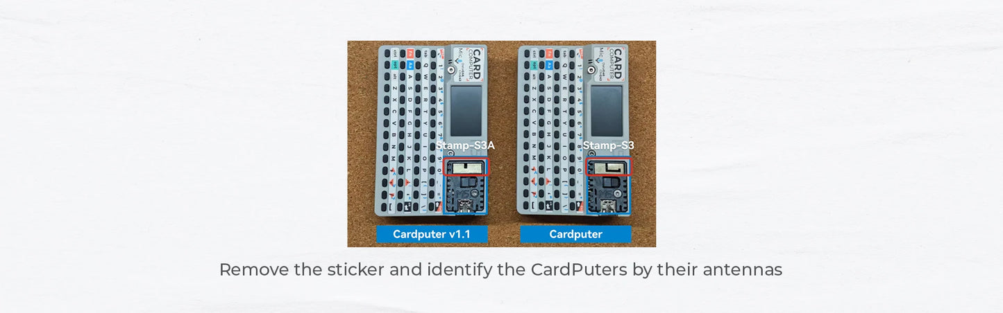 M55Stack Official Cardputer v1.1 with M5stampS3A Board ESP32-S3 Portable Computer 1.14 Inch Screen 56Key Keyboard Card.