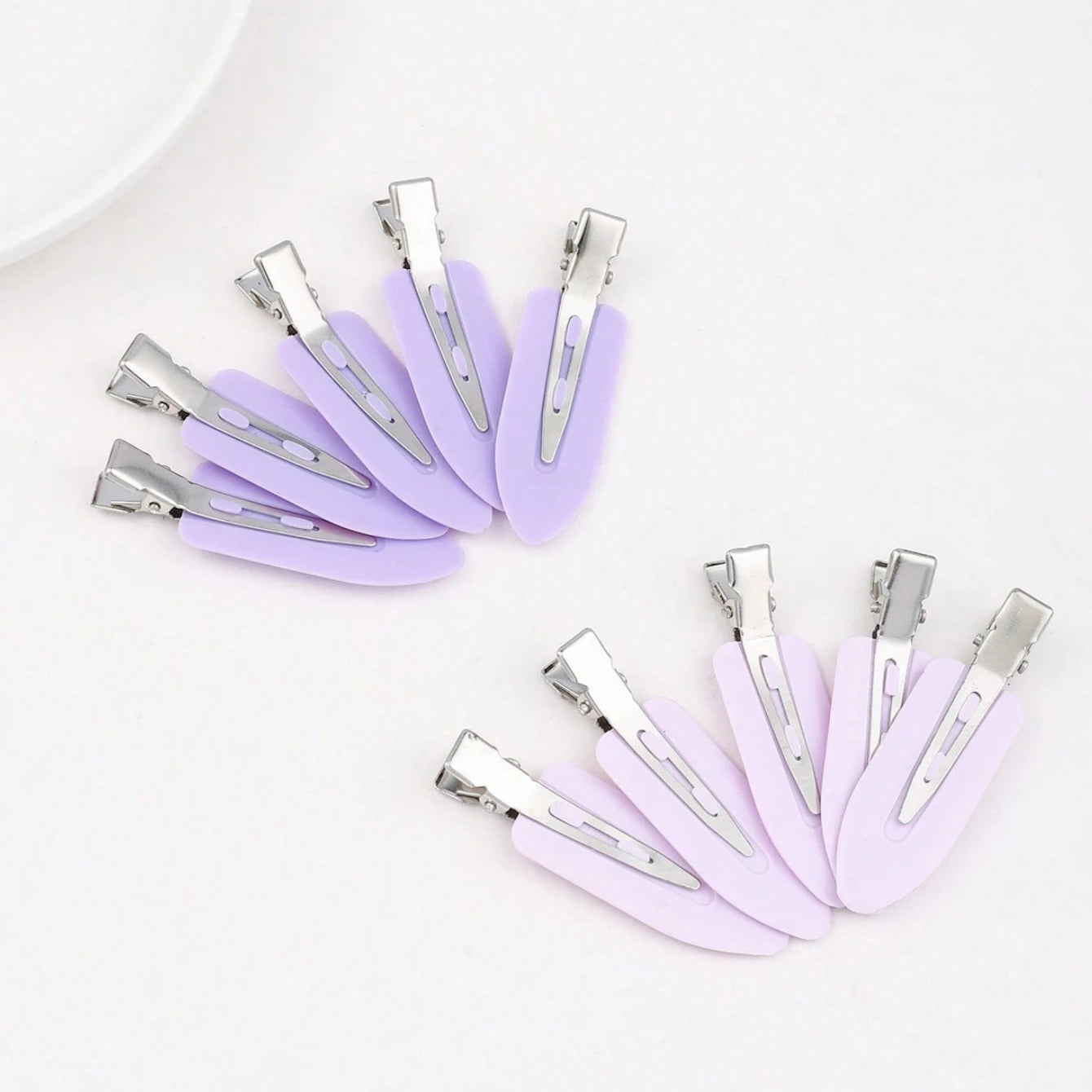 10pcs/set No Bend Seamless Hair Clips Side Bangs Barrette Makeup Washing Face Accessories Women Girls Styling Hairpins.