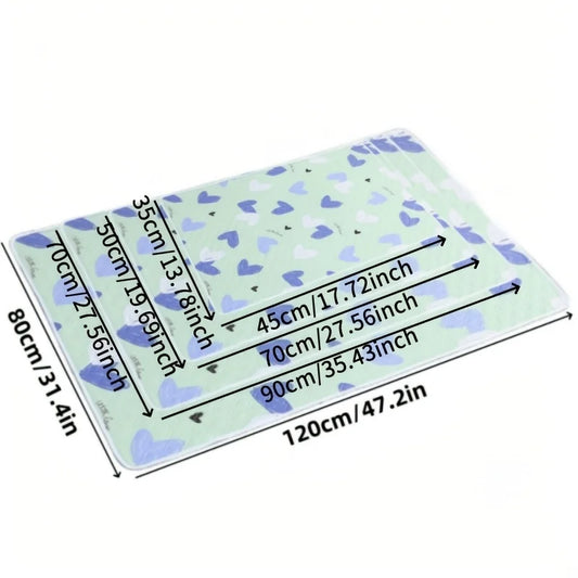 Washable & Reusable Thick Bed Protection Pad - Durable Medical Grade Mattress Protector for Adults, Seniors & Pets, Elderly Care.