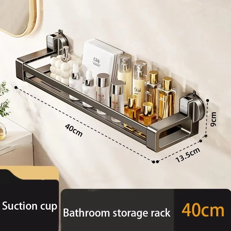 Saugnapf Schnalle Haushalt Badezimmer Dusche Gel Lagerung Rack Wc Waschraum Ohne Stanzen Wand-montiert Lagerung Korb