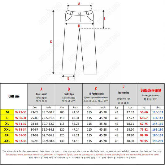 New in Tall Men Cargo Pants Elastic Waist Extra Long Length 115cm Male Waterproof Trousers Lengthened Slim Thin Leg 190cm 200 Cm.