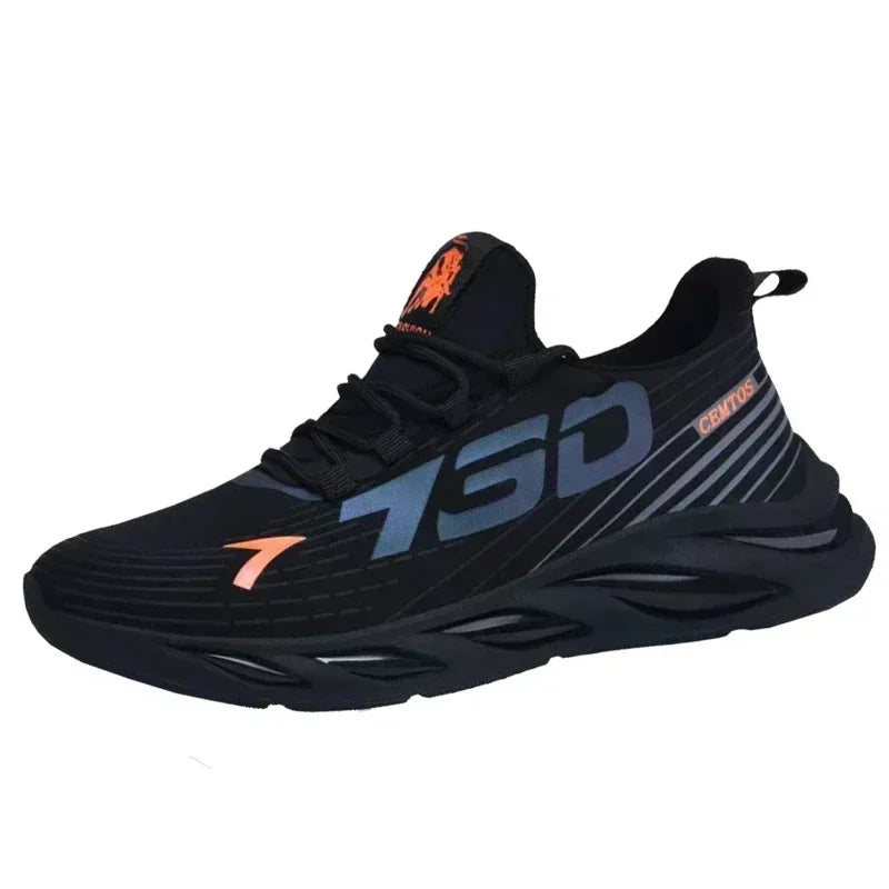 2024Shoes for Men Casual Slip on Fashion Sneakers Breathable Running Shoes Outdoor Walking Training Tennis Shoes.