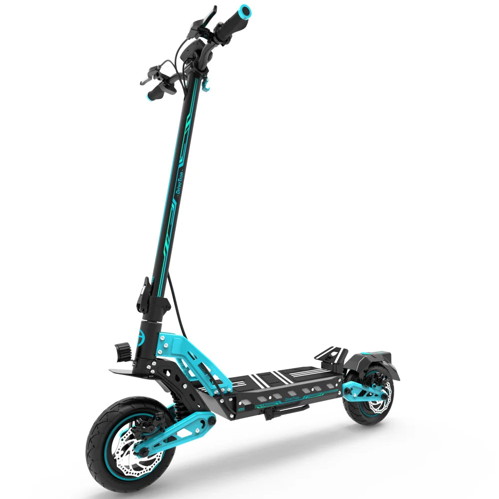 DriveTron DT10 Foldable Adult Electric Scooter, E-Scooter, 50km/h Electric Kick Scooter, 1000W Skateboards, 48V 15.6Ah Kickboard