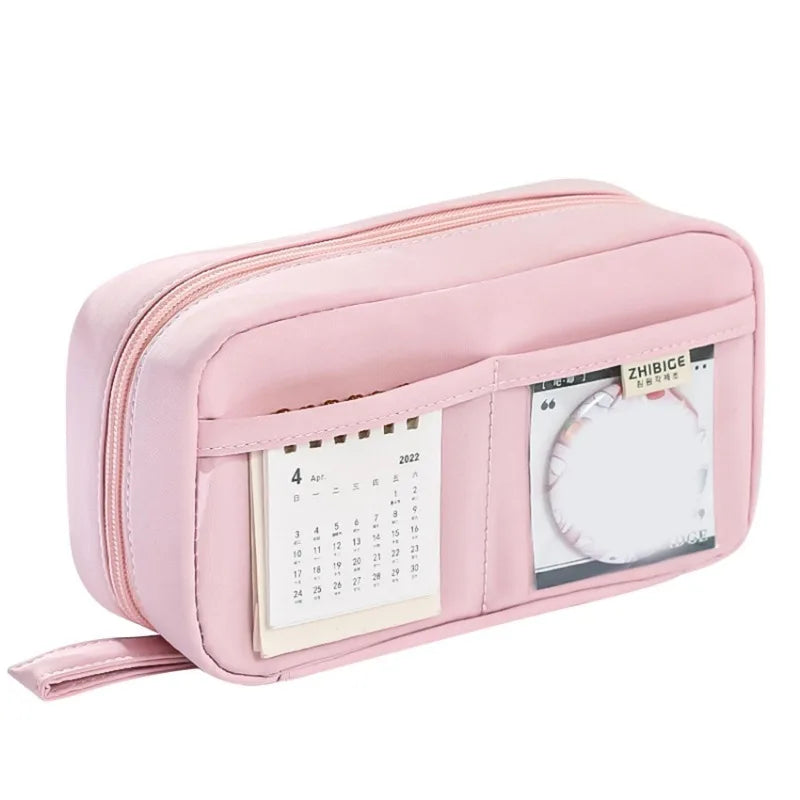 Neue weibliche Grundschule Mittels chüler Briefpapier Box mit hohem ästhetischen Wert Feder mäppchen und Feder mäppchen.