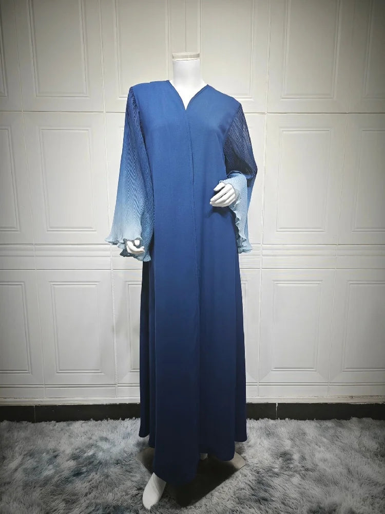 Ramadan Open Abaya Damen Dubai Arabic Islam Prayer Clothes Muslim African Dresses For Women Kebaya Kaftan Robe Musulmane Femme.