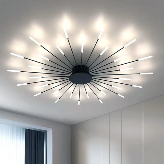 Moderne Led Feuerwerk Anhänger Lampen für Wohnzimmer Schlafzimmer Kronleuchter Led Decke Hängen Lampe Hause Einrichtungs beleuchtung.