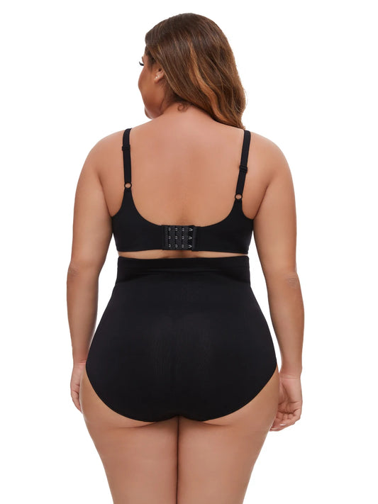 Plus size women's panties Seamless Shapewear shorts High waist belly lift body panties Plus size shapewear bottoms.