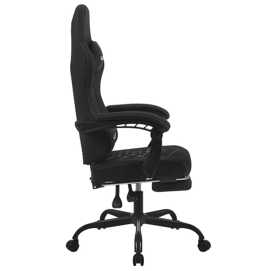 WOLTU Computer-Gamer-Stuhl, ergonomischer drehbarer PC-Gaming-Stuhl mit Taschenfederkissen, Massagefunktion für Büro und Zuhause