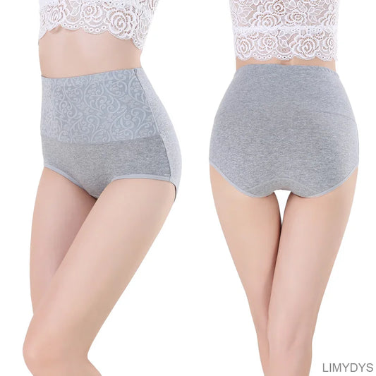 Underwear for Women Cotton High Waist Panties Tummy Control Briefs Ladies Panty Full Coverage Female Lingerie Stretch Underpants.