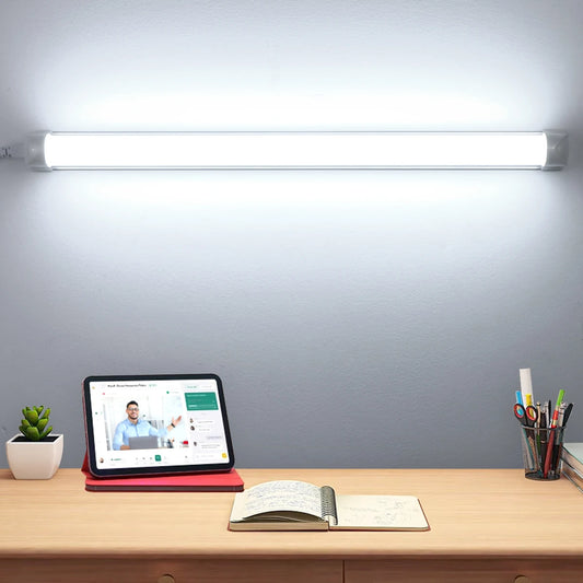 1-2PCS 25W T8 Led Tube Light,High Efficiency Saves 50% Energy Replacement for Fluorescent Tubes,Workshop Warehouse Lighting.