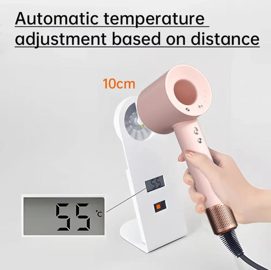 Bladeless high-speed hair dryer, negative ions, high power, silent and quick drying Dryer Portable Suitable for home and travel