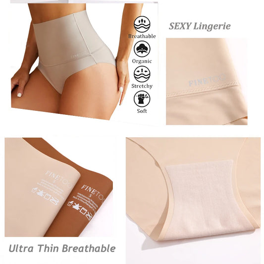 High Elastic Seamless Briefs Women Butt Lifter Panties Tummy Control Slimming Underwear Female Sexy Lingerie Large Size S-3XL.