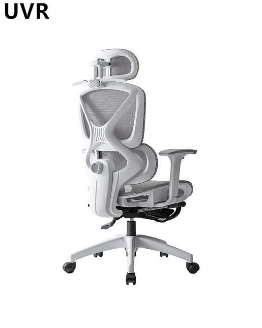 Uvr inländische bequeme sitzende atmungsaktive Mesh Stuhl ergonomisches Design Liegestuhl Büro verstellbare Lordos stütze Stuhl