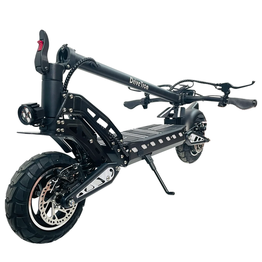 DriveTron DT10 Foldable Adult Electric Scooter, E-Scooter, 50km/h Electric Kick Scooter, 1000W Skateboards, 48V 15.6Ah Kickboard.