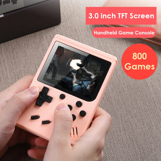 800 in 1 Games 3.0 inch Color Screen Retro TV Video Gaming Console Portable Handheld Game Players for FC Kids Gift.